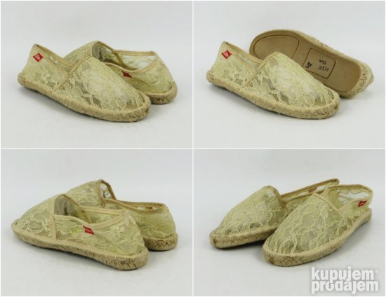 Kitten čipkaste espadrile NOVO ab275
