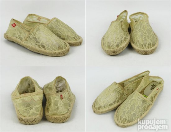 Kitten čipkaste espadrile NOVO ab275