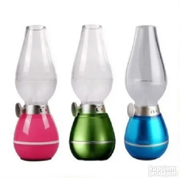 VG Retro Lampa Uljani Fenjer USB LED