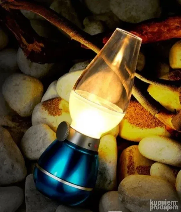 VG Retro Lampa Uljani Fenjer USB LED