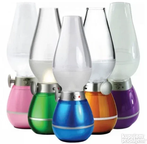 VG Retro Lampa Uljani Fenjer USB LED