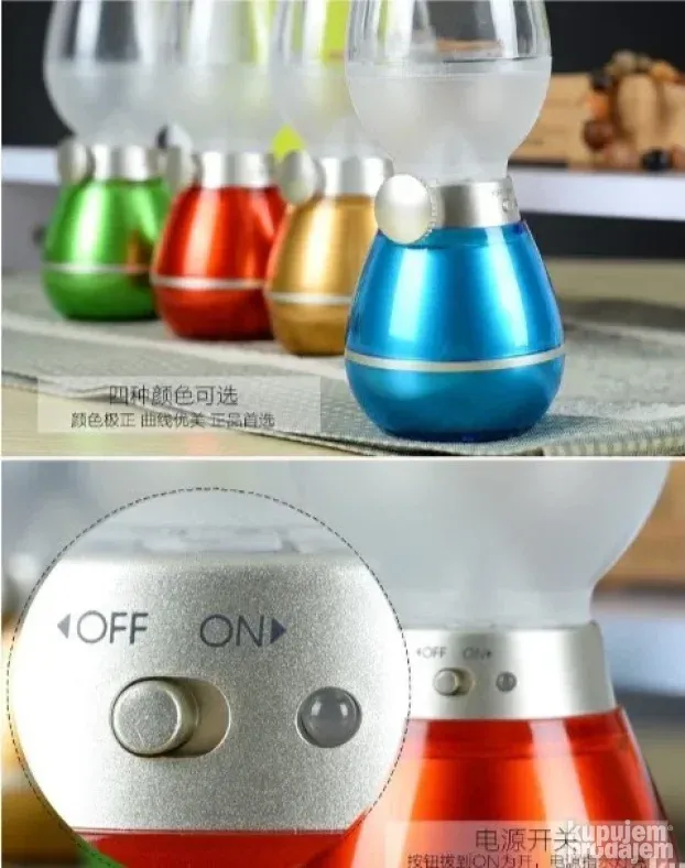 VG Retro Lampa Uljani Fenjer USB LED