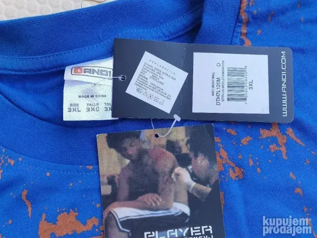 AND1 duks MIXTAPE tour veličina 3XL