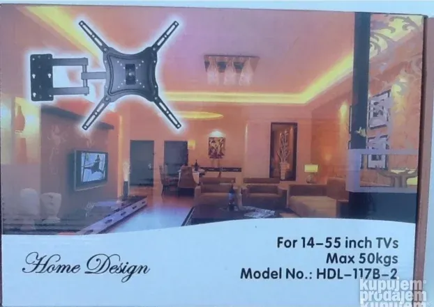U ponudi i nosac Zidni Nosac za Tv sa 3 Zgloba 14"-55" inc