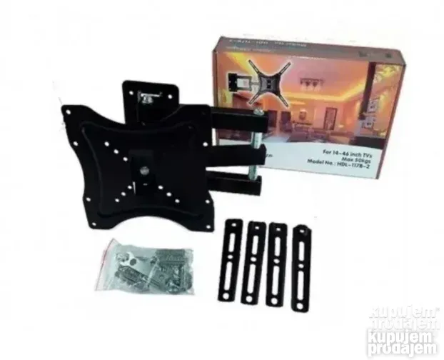 U ponudi i nosac Zidni Nosac za Tv sa 3 Zgloba 14"-55" inc