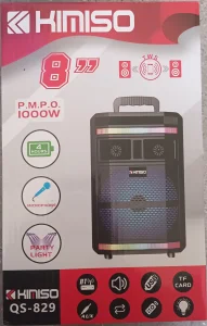 Akcija Bluetooth zvučnik Karaoke Kimiso QS- 829 Bežični