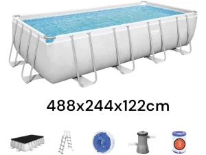 BAZEN BESTWAY 56670 STEEL PRO MAX FIL. 488X244X122
