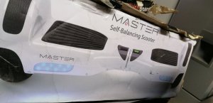 hoveboard za decu master beli nov-neispravan