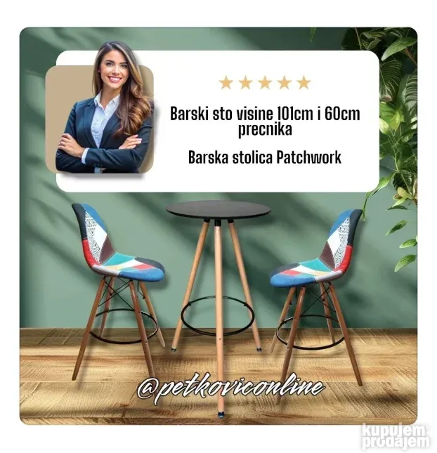 Stolovi - trpezarijski ,barski sto, kuhinjski sto i stolice