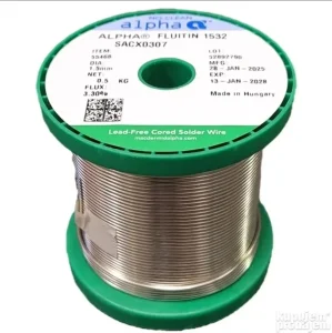 Kalaj / Tinol bez olova Alpha FLUITIN 1.5mm 0.5kg / SACX0307