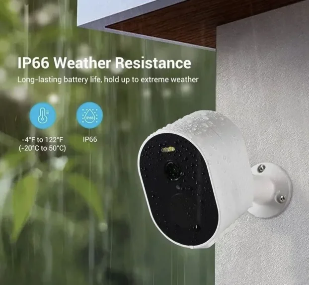 Blurams bežična 2K sigurnosna kamera na solarni pogon.