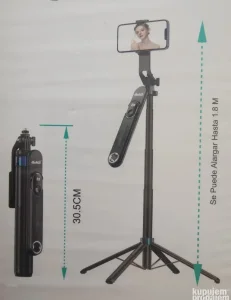 Tripod tronozac za telefon i foto aparat sa tasterom 180cm