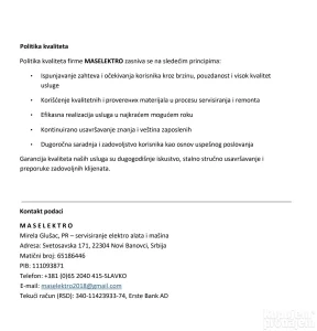 servis alata i masina