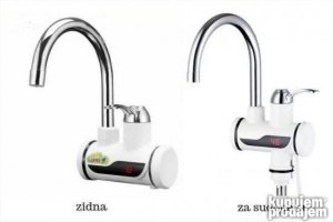 Zidna slavina sa grejačem za brzo zagrevanje vode