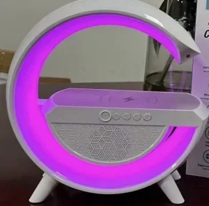 G LAMPA radio-PUNJAČ-prenosivi zvucnik lampa duginih boja