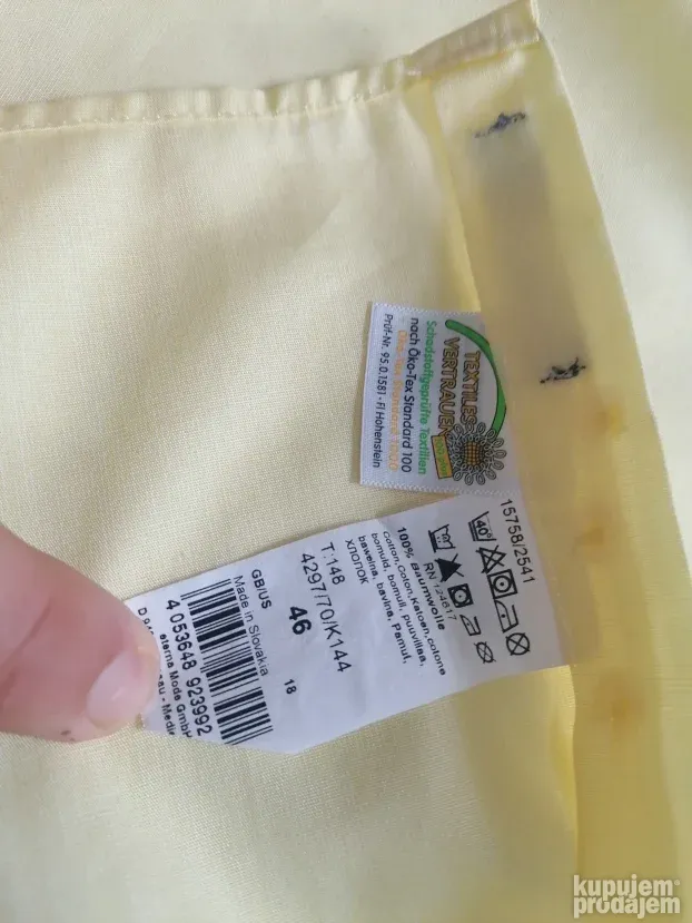 2924 - ETERNA kosulja 46/18/3XL Original NOVO
