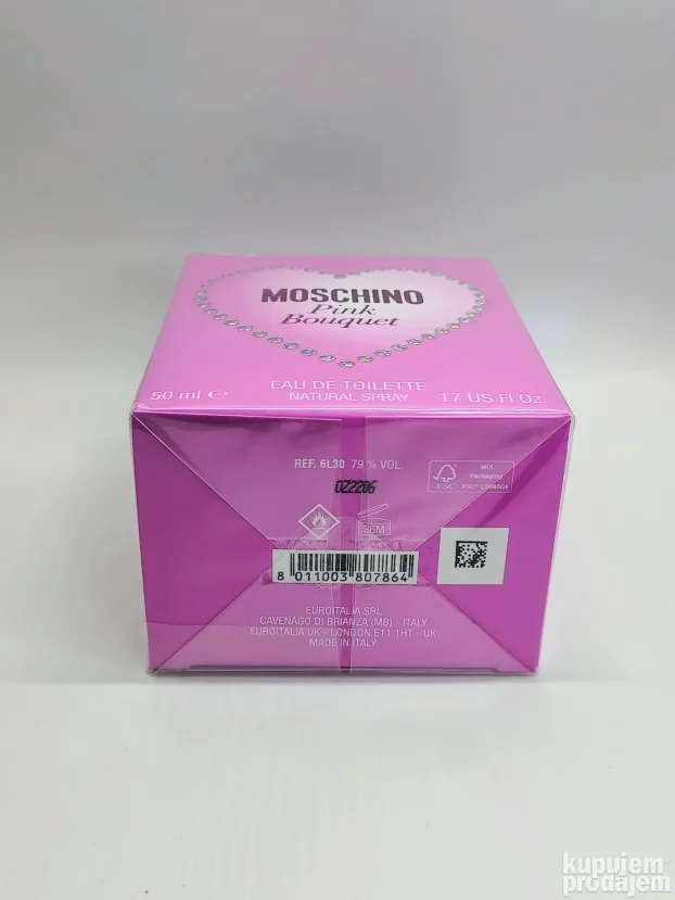 Moschino Pink Bouquet edt ORIGINAL parfem 50ml KupujemProdajem