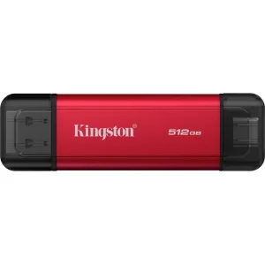 KINGSTON 512GB Dual Portable Solid State Drive USB 3.1 + USB