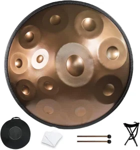 Profesionalni handpan u D-molu sa 9/10/12 tonova