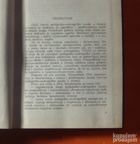 Vojna nastava u svetlu naučne teorije