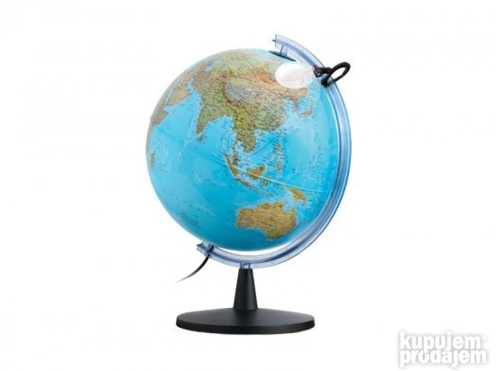 Globus svetleći fizičko geografski FI40cm