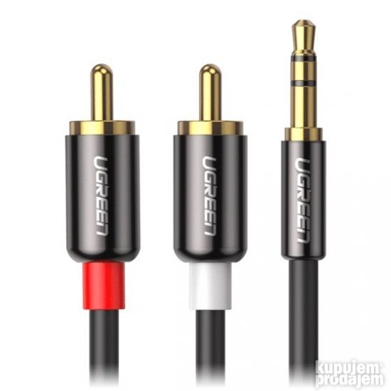 Aux na 2RCA kabl 5m Ugreen AV102
