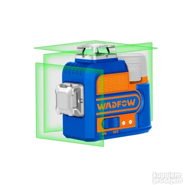 Akumulatorski 3D nivelišući laser WLE8M12 WADFOW