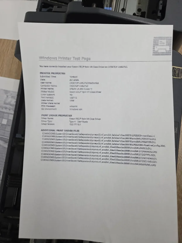 Epson LX-350 matricni stampaci vise komada