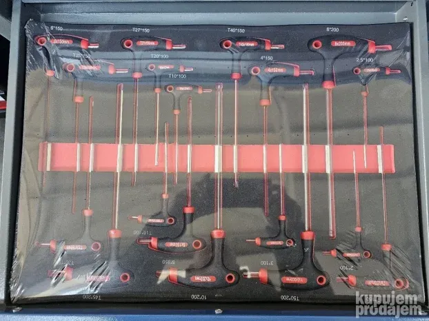 Kolica sa alatom 7 fijoka 250 dela nova AKCIJA