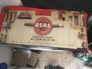 Stara kartonska reklama Kuba