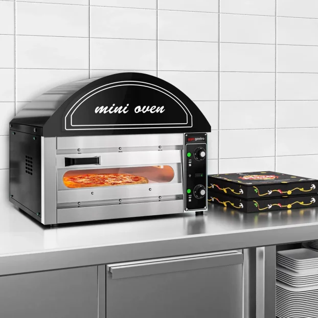 GGM GASTRO-Električna pizza peć -jedna etaža Black