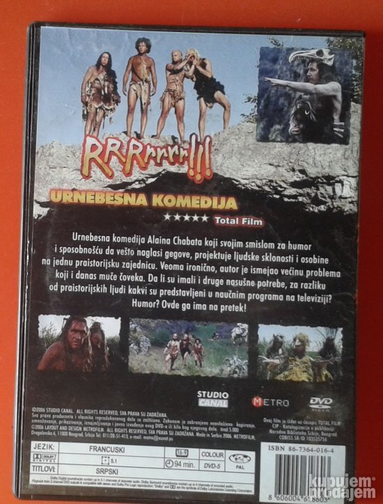 RRRrrr  Prvi  praistorijski  triler