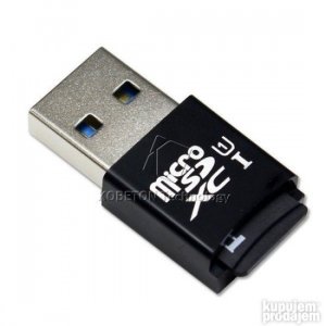 Čitač USB 3.0 Mikro SD kartica plastični i aluminijumski