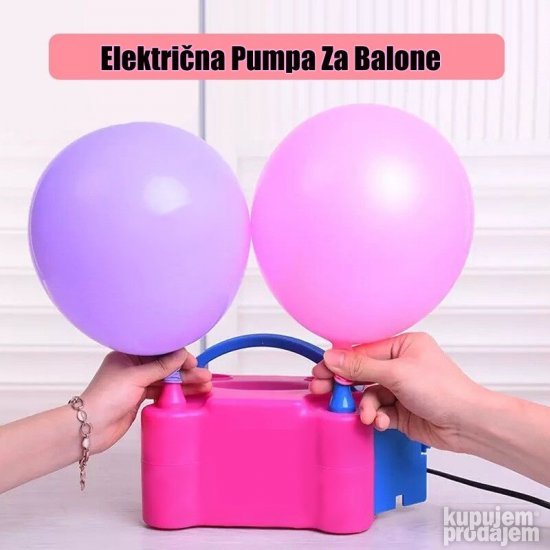 Električna PUMPA - KOMPRESOR Za BRZO Naduvavanje Balona