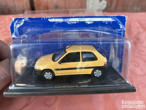 Vw Sharan Citroen saxo ferari F40 1:43