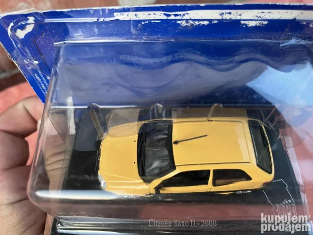 Vw Sharan Citroen saxo ferari F40 1:43