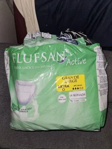 Pelene FLUFSAN gacice za odrasle L
