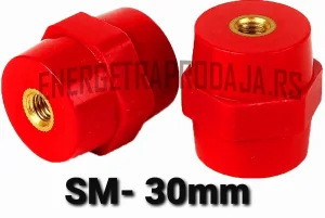 Izolator potporni SM 30mm, IZOLATORI POTPORNI,SINSKI RAZVOD
