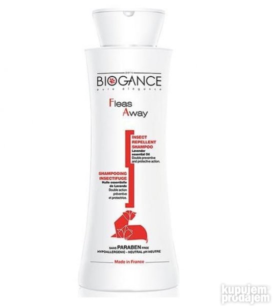 Biogance Fleas Away Cat Shampoo, 250 ml KupujemProdajem