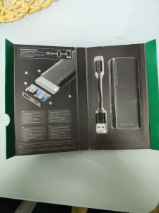 Power bank typ c crni slim blister pakovanje 5000 mAh novo