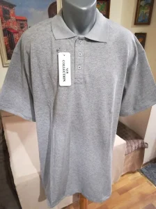 Nova muska majica sa kragnom Fashion u velikom broju 4XL