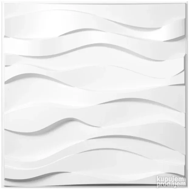 PVC dekorativni Zidni paneli Zidne ploce 13 kom 50x50cm