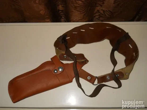 Kozna futrola za pistolj Solingen sa oprugom
