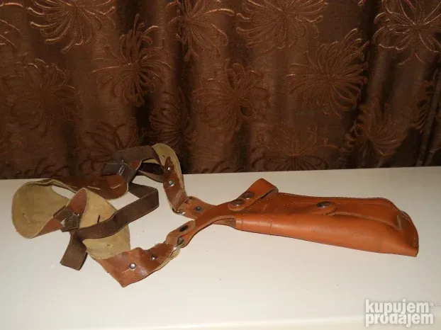 Kozna futrola za pistolj Solingen sa oprugom