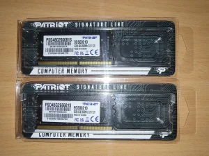 16GB Patriot 2x8GB DDR4 2666 Mhz NOVO za LAPTOP