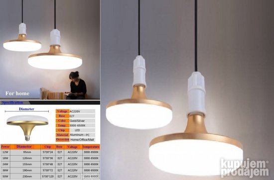 Led UFO sijalice LUSTER