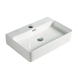 Lavabo nadgradni na ravnu ploču 7002 600x425 beli visoki sj