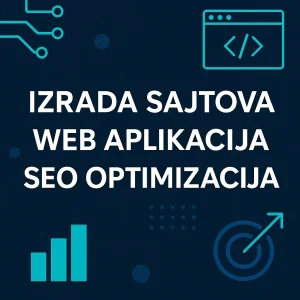 izrada sajtova - web aplikacija - SEO optimizacija