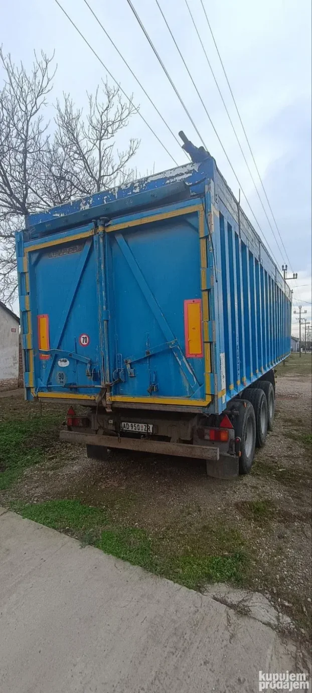 Kamion MAN TGA FLS 2002 sa poluprikolicom