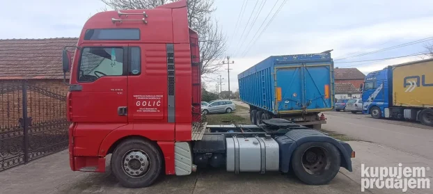Kamion MAN TGA FLS 2002 sa poluprikolicom